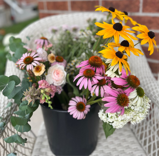 Bulk Bucket of Flowers - Custom Colours **